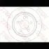Диск тормозной TRW DF6386 (фото 1)