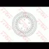 диск тормозной TRW DF6670 - фото 2