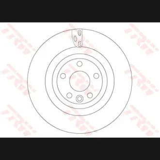 Диск гальмівний TRW DF6706S