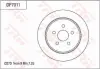 Диск тормозной TRW DF7011 (фото 1)