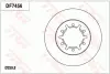 Диск тормозной TRW DF7456 (фото 1)