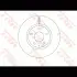 Диск тормозной TRW DF8052 (фото 1)