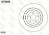 Диск тормозной TRW DF8085 (фото 1)