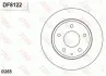 Диск тормозной TRW DF8122 (фото 1)