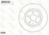Диск тормозной TRW DF8123 (фото 1)