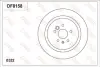 Диск тормозной TRW DF8158S (фото 1)