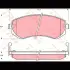Колодки тормозные, комплект TRW GDB1009 (фото 1)