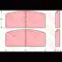Колодки тормозные, комплект TRW GDB109 (фото 1)