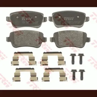 Колодки гальмівні, комплект TRW GDB1638