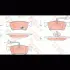 Колодки тормозные, комплект TRW GDB1672 (фото 1)