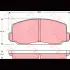 Колодки тормозные, комплект TRW GDB175 (фото 1)