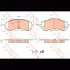 Колодки тормозные, комплект TRW GDB2044 (фото 2)
