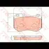 Колодки тормозные, комплект TRW GDB2078 (фото 1)