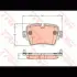 Колодки тормозные, комплект TRW GDB2095 (фото 2)