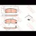 Колодки тормозные, комплект TRW GDB2124 (фото 1)