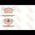 Колодки тормозные, комплект TRW GDB2146 (фото 1)