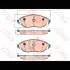 Колодки тормозные, комплект TRW GDB2219 (фото 1)