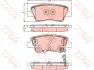 Колодки тормозные, комплект TRW GDB2242 (фото 1)