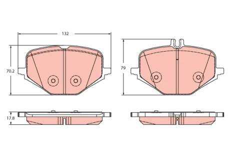 Автозапчасть TRW GDB2395