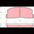 Колодки тормозные, комплект TRW GDB286 (фото 1)