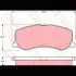 Колодки тормозные, комплект TRW GDB3237 (фото 2)