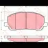 Колодки тормозные, комплект TRW GDB3286 (фото 1)