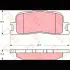 Колодки тормозные, комплект TRW GDB3374 (фото 2)