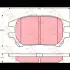 Колодки тормозные, комплект TRW GDB3379 (фото 1)