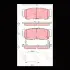 Колодки тормозные, комплект TRW GDB3417 (фото 1)