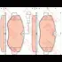 Колодки тормозные, комплект TRW GDB3439 (фото 2)