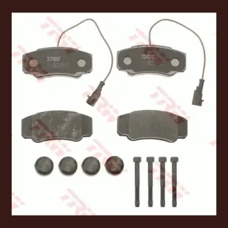 Колодки гальмівні, комплект TRW GDB3441