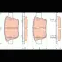Колодки тормозные, комплект TRW GDB3456 (фото 1)