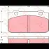 Колодки тормозные, комплект TRW GDB353 (фото 1)
