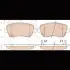 Колодки тормозные, комплект TRW GDB3546 (фото 1)