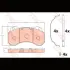 Колодки тормозные, комплект TRW GDB5071 (фото 3)