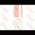Колодки тормозные, комплект TRW GDB5072 (фото 2)