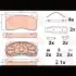 Колодки тормозные, комплект TRW GDB5073 (фото 3)