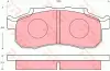 Колодки тормозные, комплект TRW GDB7089 (фото 1)