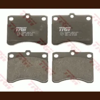 Колодки гальмівні, комплект TRW GDB736
