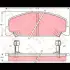 Колодки гальмівні, комплект TRW GDB764 (фото 1)