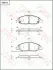 Колодки тормозные, комплект TRW GDB7743 (фото 1)
