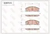 Колодки тормозные, комплект TRW GDB7914 (фото 1)