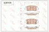 Колодки тормозные, комплект TRW GDB7939 (фото 1)