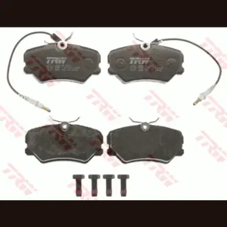 Колодки гальмівні, комплект TRW GDB793