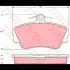 Колодки тормозные, комплект TRW GDB812 (фото 1)