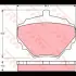 Колодки тормозные, комплект TRW GDB974 (фото 1)