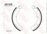 Колодки тормозные, комплект TRW GS7330 (фото 1)