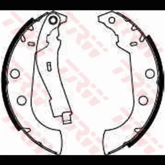 Колодки тормозные, комплект TRW GS8272