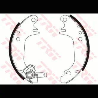 Колодки тормозные, комплект TRW GS8321