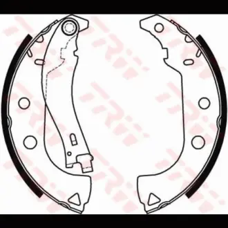 Колодки тормозные, комплект TRW GS8484